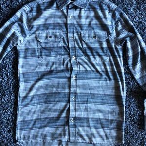 Swiss Tech Long Sleeve Striped Shirt